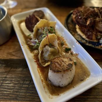 Spork - Seared Scallops - Tapas/Small Plates Near Me - Pittsburgh, Pennsylvania Spork - Seared Scallops - Tapas/Small Plates Near Me - Pittsburgh, Pennsylvania