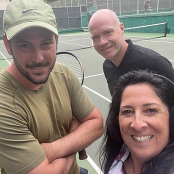 MGrand Tennis Coaching - Mikele with my husband and me. - Tennis Near Me - Beverly Hills, California