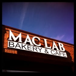 Mac Lab - Mac Lab Bakery & Cafe Sign