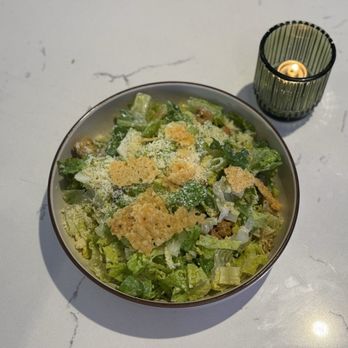 Warehouse 72 - Salad: Caesar Salad Romaine lettuce, ciabatta croutons, Caesar dressing - American Near Me - Irvine, California