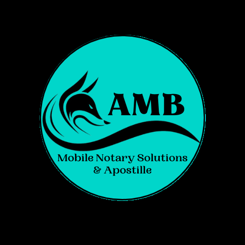 AMB MOBILE NOTARY SOLUTIONS AND APOSTILLE Updated May 2024 101 N