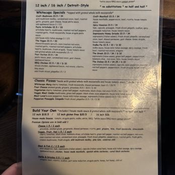Whitecaps Pizza - Pizza Near Me - Kings Beach, California
