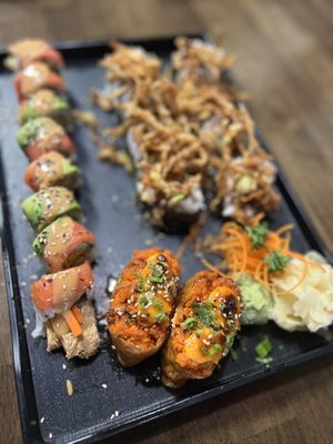 Daikon Vegan Sushi by null