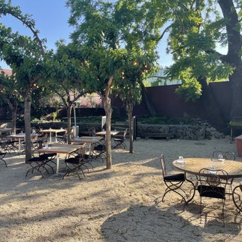 Barndiva - Outside dining if you'd like. - New American Near Me - Healdsburg, California