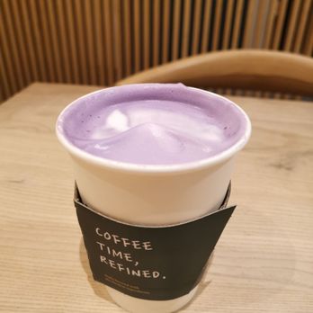 Tous Les Jours - Ube Latte - Coffee & Tea Near Me - Chicago, Illinois Tous Les Jours - Ube Latte - Coffee & Tea Near Me - Chicago, Illinois
