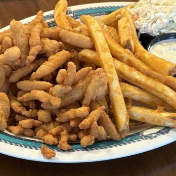 Fish Tales Market & Eatery - Clam strips and fries - Seafood Near Me - Marathon, Florida Fish Tales Market & Eatery - Clam strips and fries - Seafood Near Me - Marathon, Florida