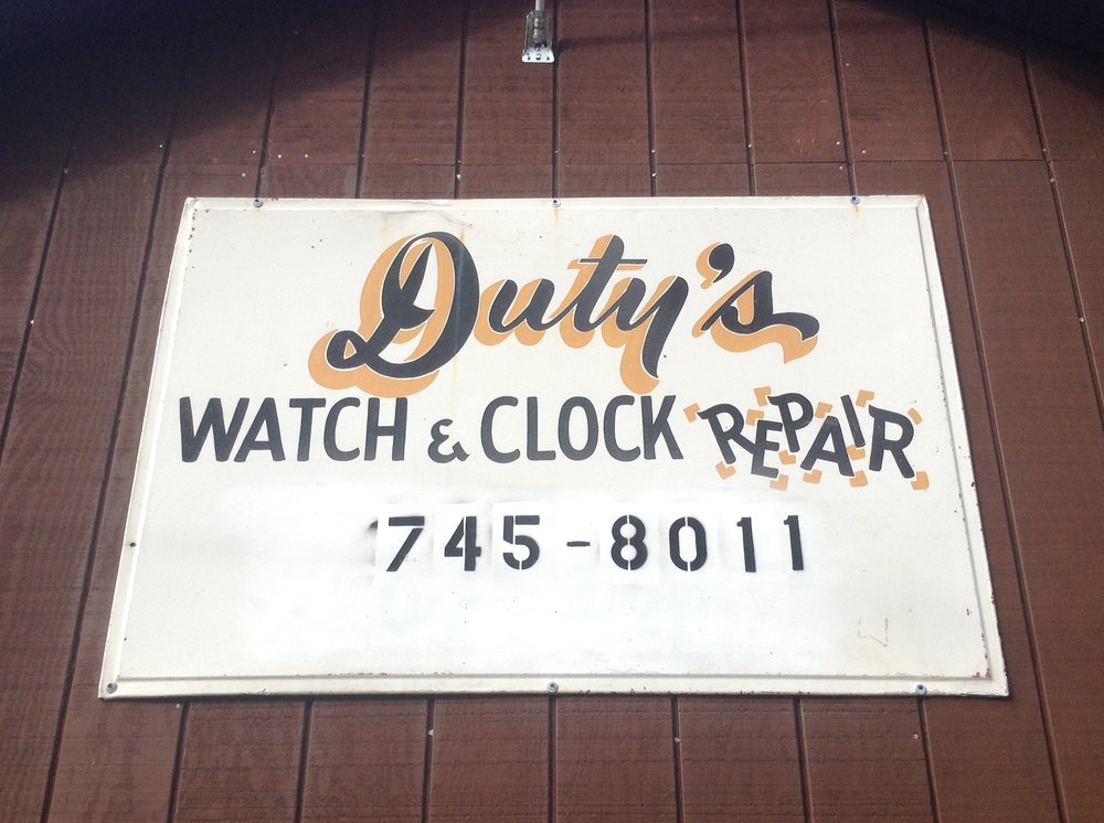 DUTY’S WATCH AND CLOCK REPAIR Updated August 2024 115 Bassel Ave