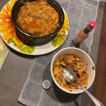 Tacorito - a bowl of chili and a bowl of cornflakes on a table - Mexican Near Me - Plainsboro Township, New Jersey Tacorito - a bowl of chili and a bowl of cornflakes on a table - Mexican Near Me - Plainsboro Township, New Jersey