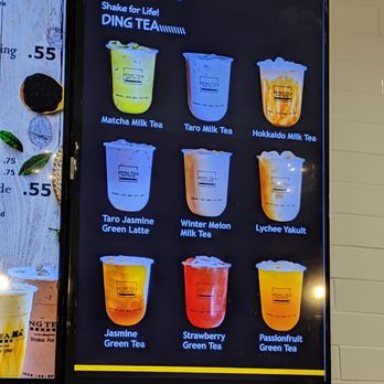 Ding Tea Duluth - Display menu (3 of 3). Top 10 drinks. Free Wi-Fi info. DingTea. 7706740552. - Coffee & Tea Near Me - Duluth, Georgia