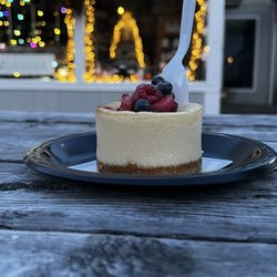 Downeast Ice Cream Factory - White chocolate cheesecake