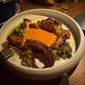 Sparrow Italia - Grilled octopus - Italian Near Me - Miami, Florida Sparrow Italia - Grilled octopus - Italian Near Me - Miami, Florida