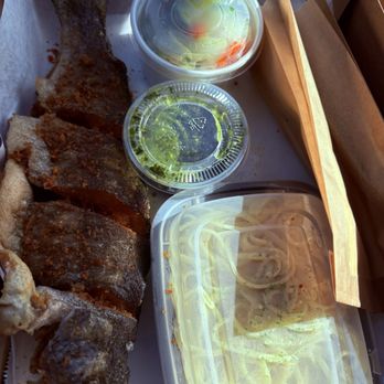Uncle Mac’s Kitchen - Whole Trout Plate - to go - Seafood Near Me - Gardena, California