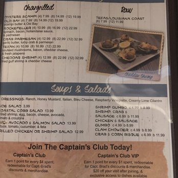 Captain Brad's Coastal Kitchen - Menu - Seafood Near Me - Tomball, Texas Captain Brad's Coastal Kitchen - Menu - Seafood Near Me - Tomball, Texas
