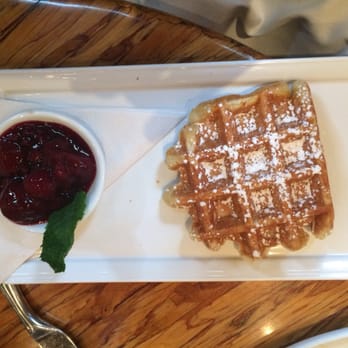 Chambar - Mixed Berry Compote Waffle - Belgian Near Me - Vancouver, British Columbia