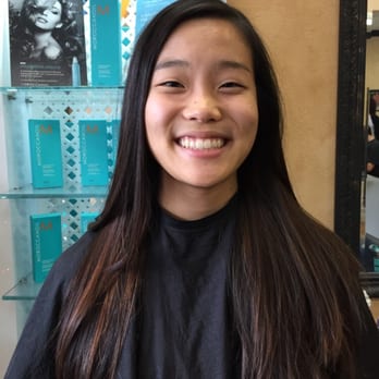 Salon Amerige - Color w/ straight hair - Hair Salons Near Me - Fullerton, California