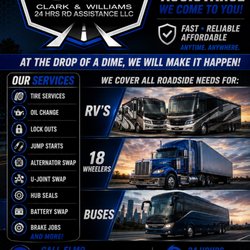 C & W Clark & Williams - New business flyer