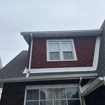 Roberts Reliable Roofing - Repaired upper eave, flashing, and downspout - Roofing Near Me Roberts Reliable Roofing - Repaired upper eave, flashing, and downspout - Roofing Near Me