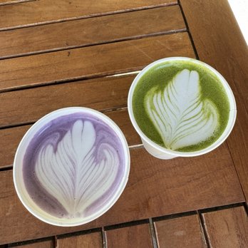 1 Oz Coffee - Ube Latte & Matcha Latte - Coffee & Tea Near Me - Mountain View, California