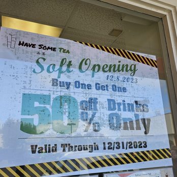 Have Some Tea - 50% off your 2nd drink until 12.31.23 - Bubble Tea Near Me - Kaneohe, Hawaii