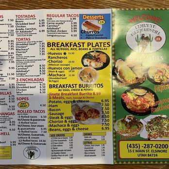 El Jinete Mexican Grill - Menu - Mexican Near Me - Elsinore, Utah El Jinete Mexican Grill - Menu - Mexican Near Me - Elsinore, Utah