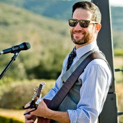 Still Listening Productions - Playing the ceremony LIVE before rocking the DJ set. Photo: Clove and Kin