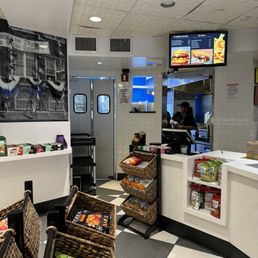 the interior of the deli the interior of the deli
