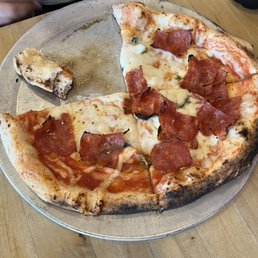 Spicy Salami Pizza Spicy Salami Pizza