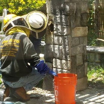 Bee Patrol & Pests - Bees living in my patio pillar. - Pest Control Near Me - Moreno Valley, California