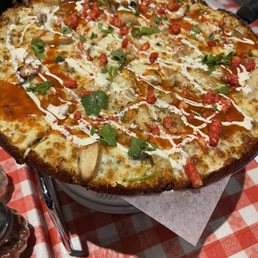 Hot Chicken Pizza