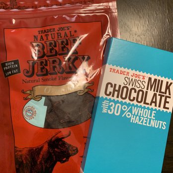 Trader Joe's - Beef Jerky & Swiss Milk Chocolate - Grocery Near Me - Henderson, Nevada Trader Joe's - Beef Jerky & Swiss Milk Chocolate - Grocery Near Me - Henderson, Nevada