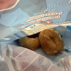 DonutNV - What's left of my small bag of glazed donuts