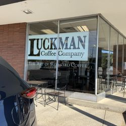 Luckman Coffee - Exterior Sign