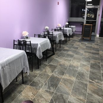Just Like Magic Bakery - tables with white tablecloths - Desserts Near Me - Stroudsburg, Pennsylvania