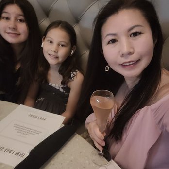 The Sacred Pepper - Bellini Bliss with my blissful daughters - New American Near Me - Tampa, Florida The Sacred Pepper - Bellini Bliss with my blissful daughters - New American Near Me - Tampa, Florida