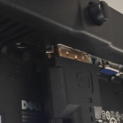 PC Revive - DVI input on a monitor for our mobile computer repair company in West Palm beach Florida