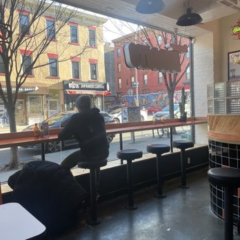 Super Burrito - Seating area - Tacos Near Me - Brooklyn, New York
