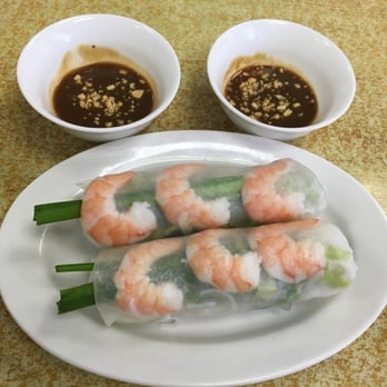 Thanh Da - Shrimp Sping Roll with peanut sauce - Vietnamese Near Me - Brooklyn, New York Thanh Da - Shrimp Sping Roll with peanut sauce - Vietnamese Near Me - Brooklyn, New York