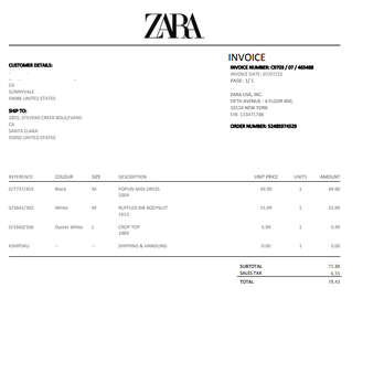Zara - Women's Clothing Near Me - Santa Clara, California Zara - Women's Clothing Near Me - Santa Clara, California