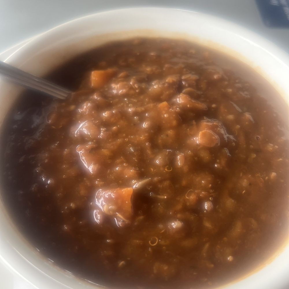 BJ's Restaurant & Brewhouse - Vegan Lentil With Ancient Grains Soup - Breweries Near Me - Lansing, Michigan BJ's Restaurant & Brewhouse - Vegan Lentil With Ancient Grains Soup - Breweries Near Me - Lansing, Michigan