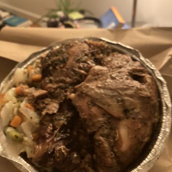 The Islands - a plate of meat and vegetables - Caribbean Near Me - Brooklyn, New York The Islands - a plate of meat and vegetables - Caribbean Near Me - Brooklyn, New York