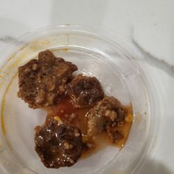 Wendy's - Hamburger patty chunks