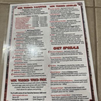 The Wok - Menu - Chinese Near Me - Lexington, Kentucky The Wok - Menu - Chinese Near Me - Lexington, Kentucky