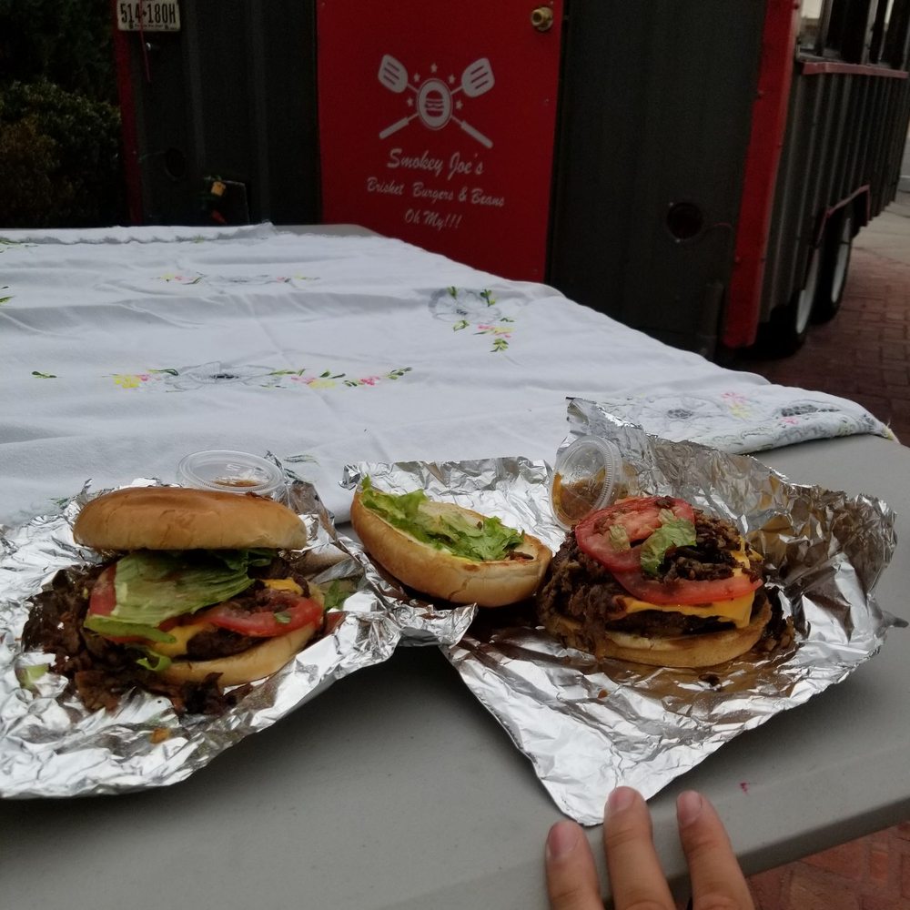 Smokey Joe's - two burgers on aluminum foil - Food Trucks Near Me - El Paso, Texas Smokey Joe's - two burgers on aluminum foil - Food Trucks Near Me - El Paso, Texas