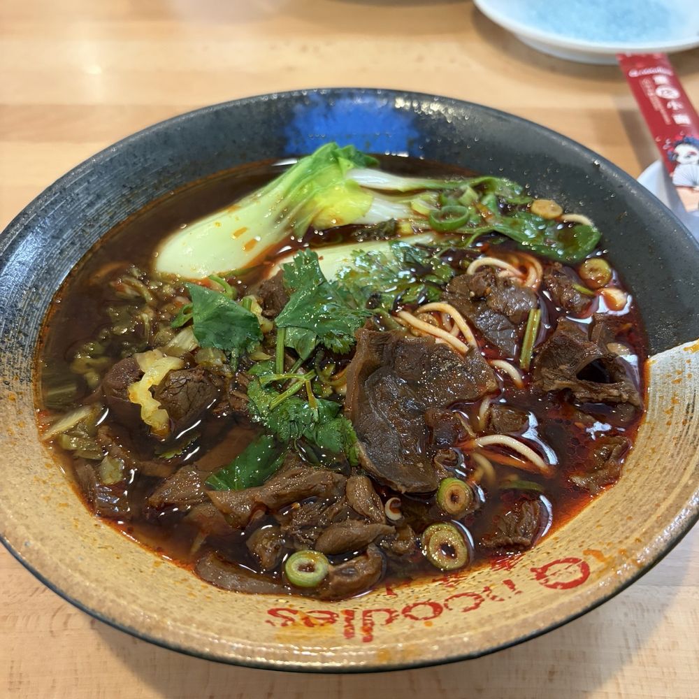 Q Noodles - N9. Sichuan Beef Noodles Soup - Noodles Near Me - Cary, North Carolina Q Noodles - N9. Sichuan Beef Noodles Soup - Noodles Near Me - Cary, North Carolina