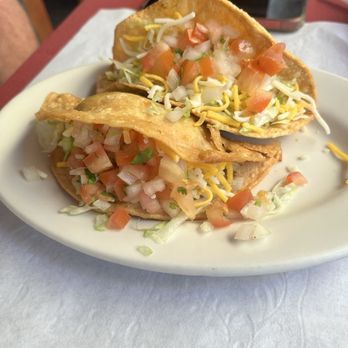La Casita Mexican Restaurant - Two shredded beef tacos - Mexican Near Me - Idyllwild, California