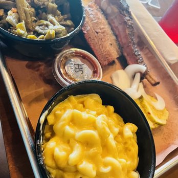 317 BBQ - Pick 2: brisket and rib with Mac and cheese and green beans - Barbeque Near Me - Indianapolis, Indiana