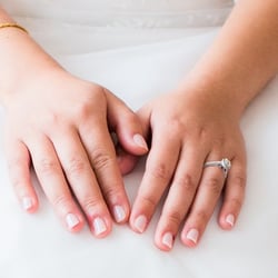 Sense Beauty & Lifestyle - My wedding day manicure
Photo credit: Anouschka Rokebrand