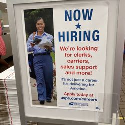 US Post Office - Now hiring