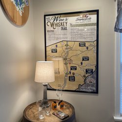 Bullitt County Tourist & Convention Commission - Wine & Whiskey Trail Map
