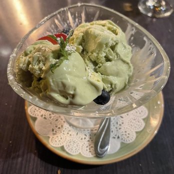 Chez Joel Bistro - Pistachio ice cream - French Near Me - Chicago, Illinois Chez Joel Bistro - Pistachio ice cream - French Near Me - Chicago, Illinois